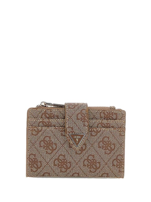 GUESS ZAMIRA  Card holder / Coin purse MILK LOGO - Women’s Wallets