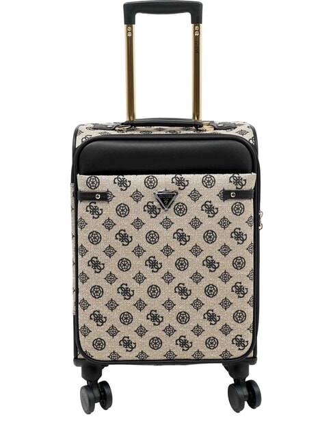 GUESS BEYZA 18 Trolley Hand Luggage black logo - Hand luggage