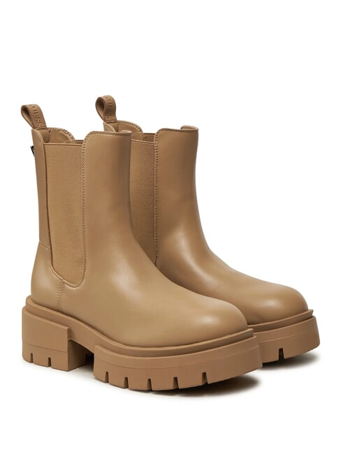 GUESS CHARLOTTE Beatles boots BEIGE - Women’s shoes