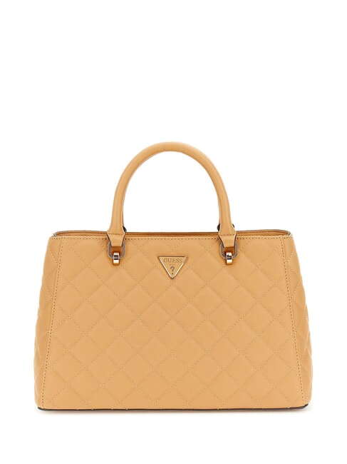 GUESS ECO CARLY  Handbag, with shoulder strap BEIGE - Women’s Bags