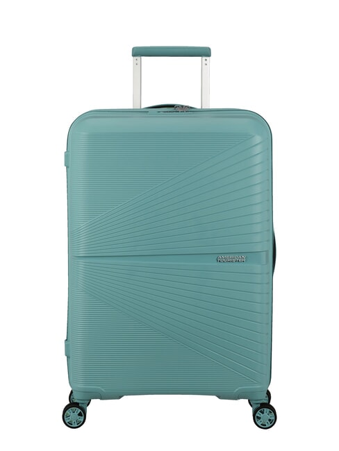 AMERICAN TOURISTER Trolley AIRCONIC, medium size, light dusty turquoise - Rigid Trolley Cases