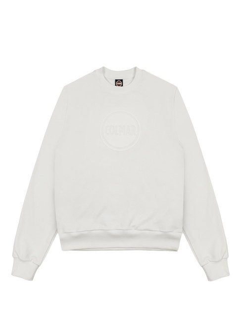 COLMAR CONNECTIVE Crewneck sweatshirt with logo white - Sweatshirts