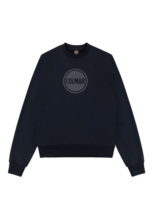 COLMAR CONNECTIVE Crewneck sweatshirt with logo navy blue - Sweatshirts