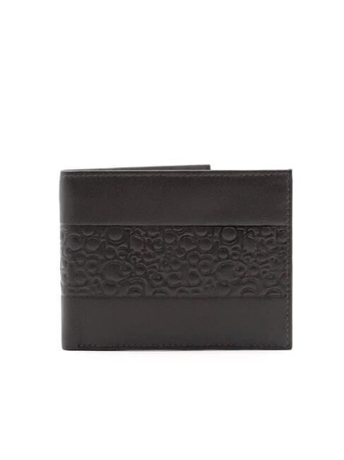 ROCCOBAROCCO VERTIGO Leather wallet with coin purse dark brown - Men’s Wallets