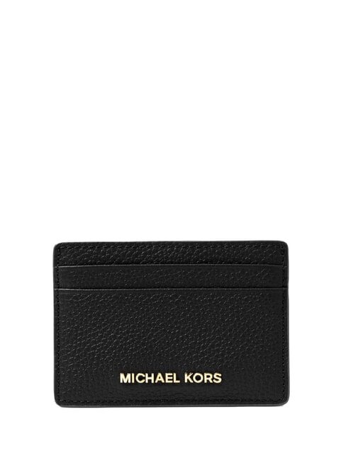 MICHAEL KORS JET SET Leather card holder black - Women’s Wallets