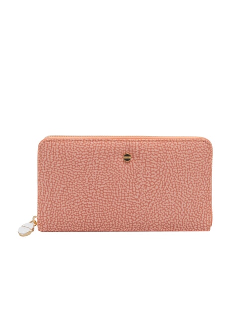 BORBONESE CLASSICA Zip Around Wallet lipstick - Women’s Wallets