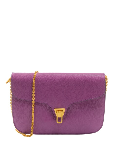 COCCINELLE BEAT SOFT Shoulder bag, in leather dahlia - Women’s Bags