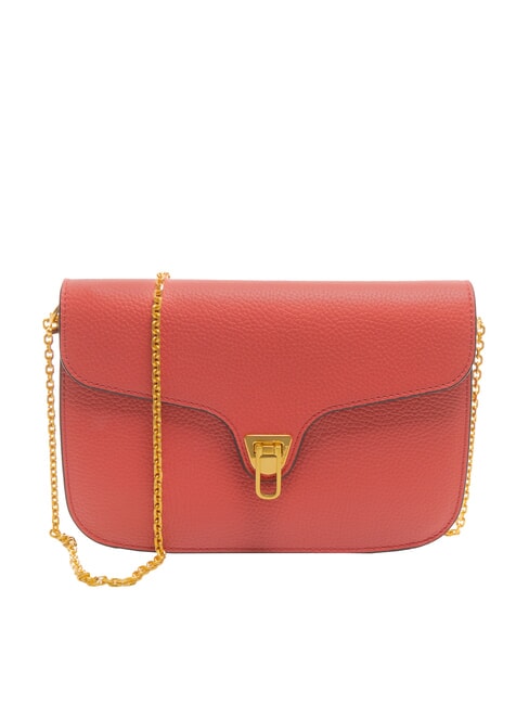 COCCINELLE BEAT SOFT Shoulder bag, in leather cranberries - Women’s Bags