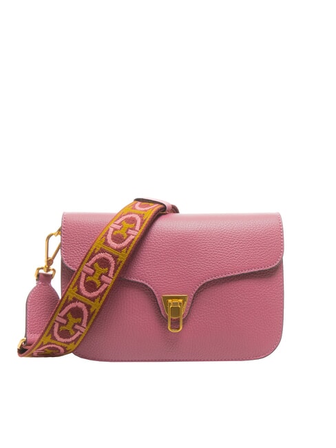 COCCINELLE BEAT SOFT RIBB  Shoulder bag, in leather pulp pink - Women’s Bags