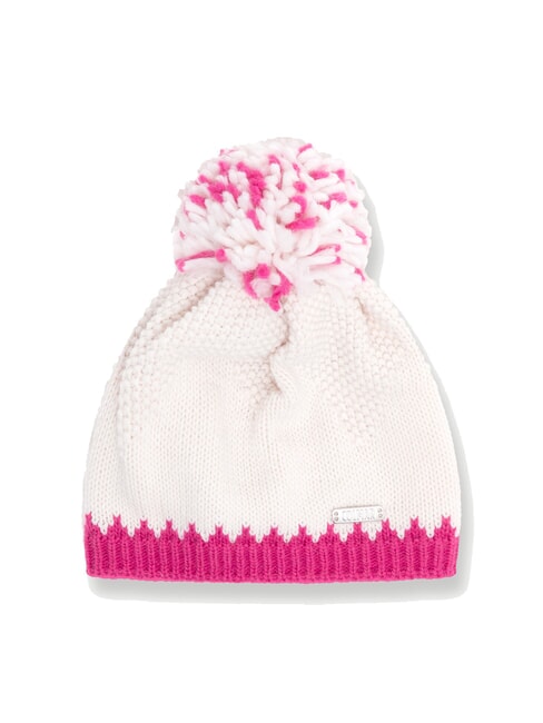 COLMAR ARTHUR Hat with pom pom white-framboise - Hats