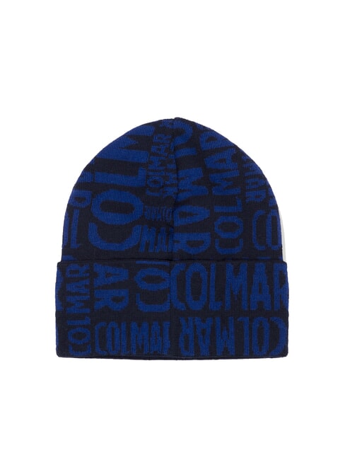 COLMAR TURNER All-over logo cuffed cap airforce-cobalt - Hats