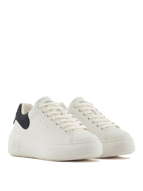 ARMANI EXCHANGE A|X Women's Sneakers off white+black - Women’s shoes