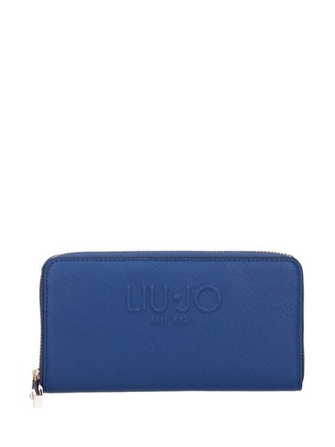 LIUJO CALIWEN XL Zip Around Wallet dusty blue - Women’s Wallets