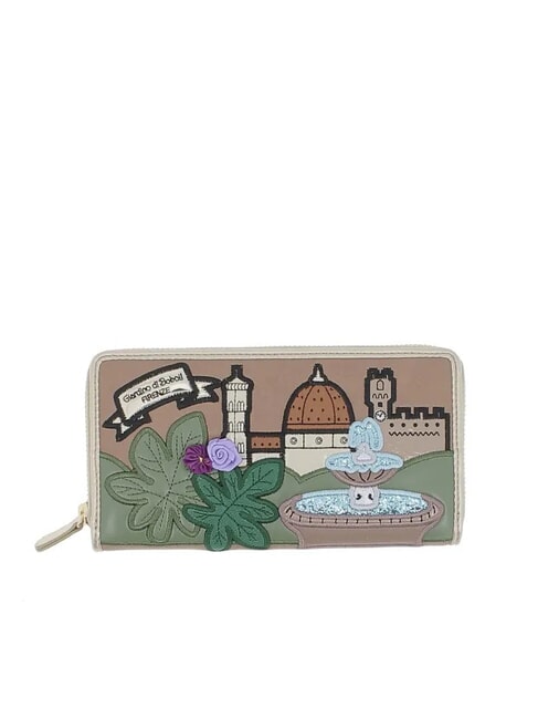 BRACCIALINI CARTOLINE Firenze Zip Around Wallet multi - Women’s Wallets