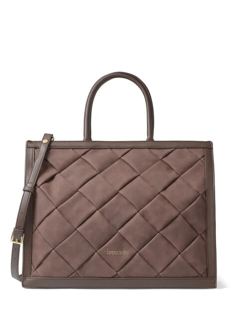 BRACCIALINI ICONS Tote Handbag, with shoulder strap brown - Women’s Bags