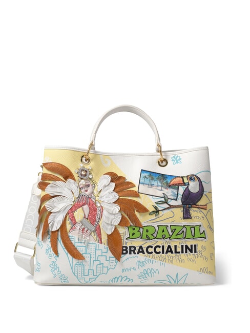 BRACCIALINI CARTOLINE Brazil Handbag, with shoulder strap multi - Women’s Bags