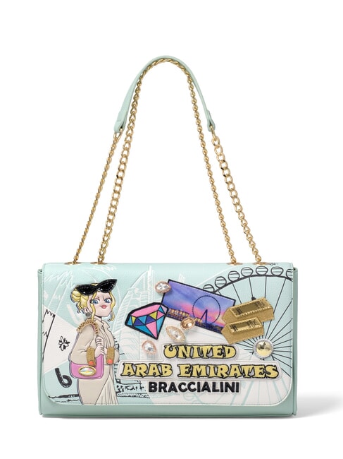 BRACCIALINI CARTOLINE Emirates Shoulder bag / crossbody bag multi - Women’s Bags