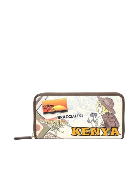 BRACCIALINI TUA CARTOLINE Kenya Zip Around Wallet multi - Women’s Wallets
