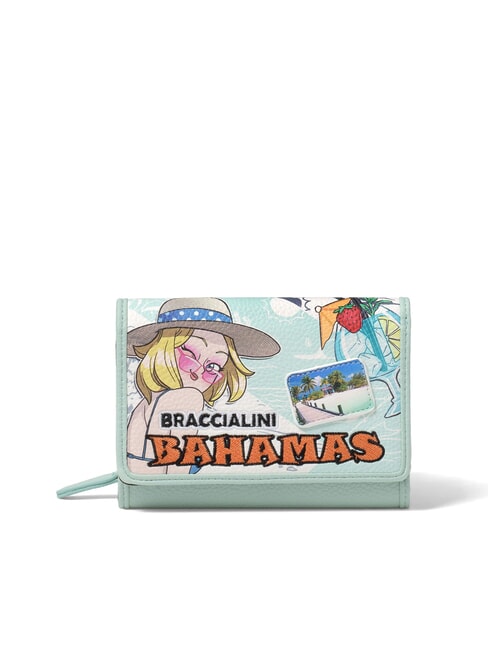 BRACCIALINI TUA CARTOLINE Bahamas Small Wallet multi - Women’s Wallets