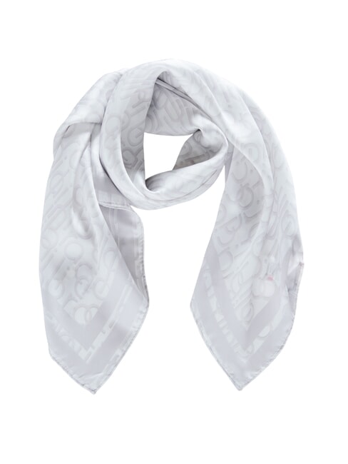 BRACCIALINI LOGO ALL OVER Printed scarf white - Scarves