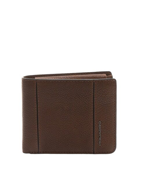 PIQUADRO CRONUS  Leather wallet BROWN - Men’s Wallets