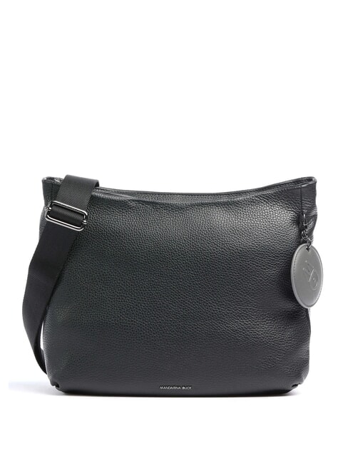 MANDARINA DUCK MELLOW LEATHER Leather shoulder bag Black - Women’s Bags