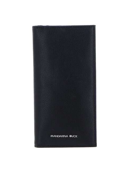 MANDARINA DUCK MELLOW URBAN Vertical leather wallet Black - Men’s Wallets