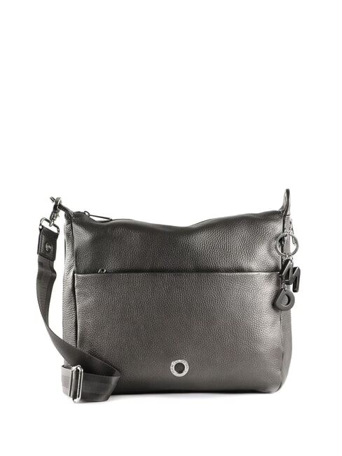 MANDARINA DUCK MELLOW LUX Leather shoulder bag graphite - Women’s Bags