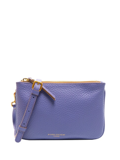 GIANNI CHIARINI FRIDA Double zip leather shoulder bag opulence - Women’s Bags