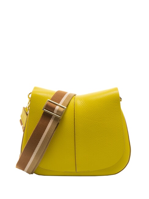 GIANNI CHIARINI HELENA ROUND Leather bag with double shoulder strap shake - Women’s Bags