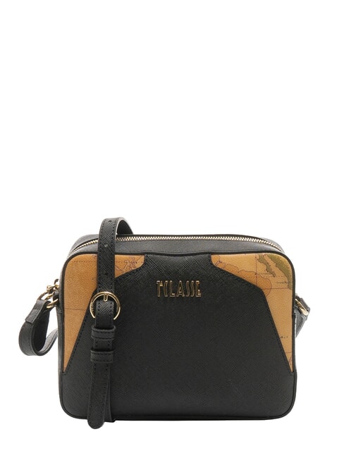 ALVIERO MARTINI PRIMA CLASSE JAVA CITY Small Reporter Bag Black - Women’s Bags