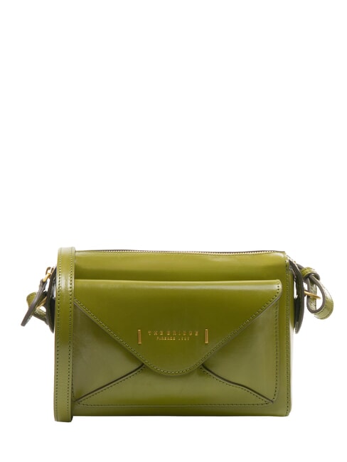 THE BRIDGE FRIDA Mini shoulder bag, in leather pistachio gold abb. - Women’s Bags