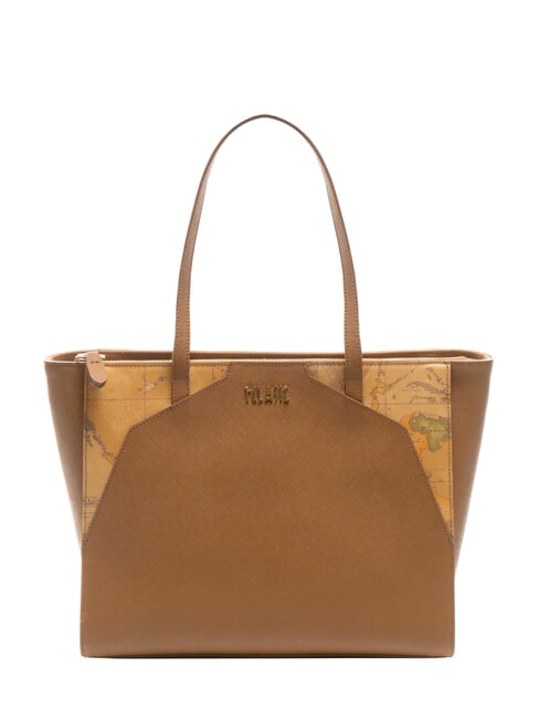ALVIERO MARTINI PRIMA CLASSE JAVA CITY Large shopping bag TOBACCO - Women’s Bags