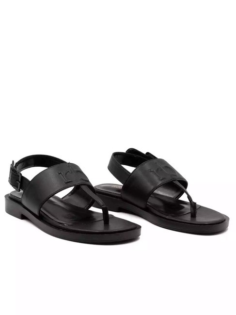 ROCCOBAROCCO RB Slingback flip flop sandal black - Women’s shoes
