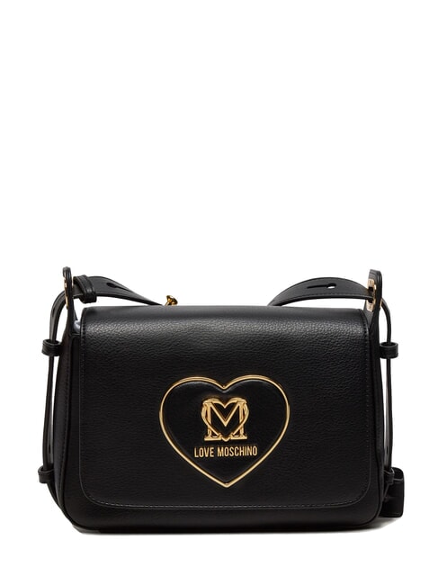 LOVE MOSCHINO HEART Shoulder bag Black - Women’s Bags