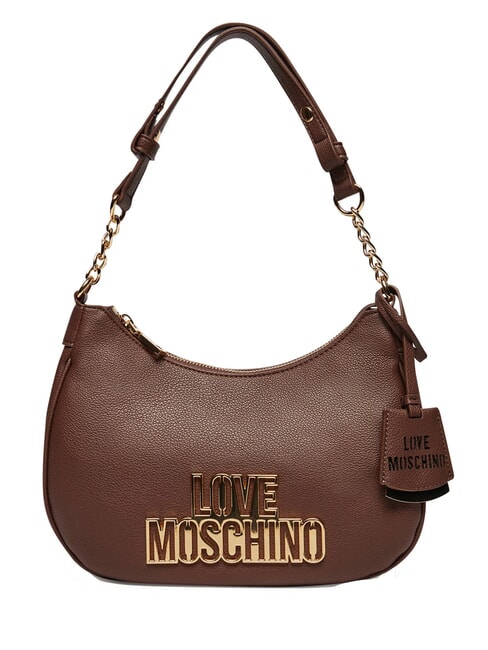 LOVE MOSCHINO METALLIC LOGO Shoulder bag I'm afraid - Women’s Bags