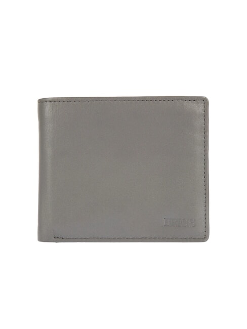 BRIC’S BERNINA Leather wallet coin purse GREY - Men’s Wallets