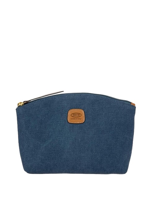 BRIC’S SORRENTO Beauty on canvas blue - Beauty Case