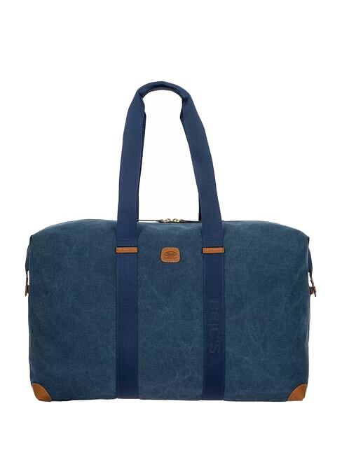 BRIC’S SORRENTO L Large canvas duffel bag blue - Duffle bags
