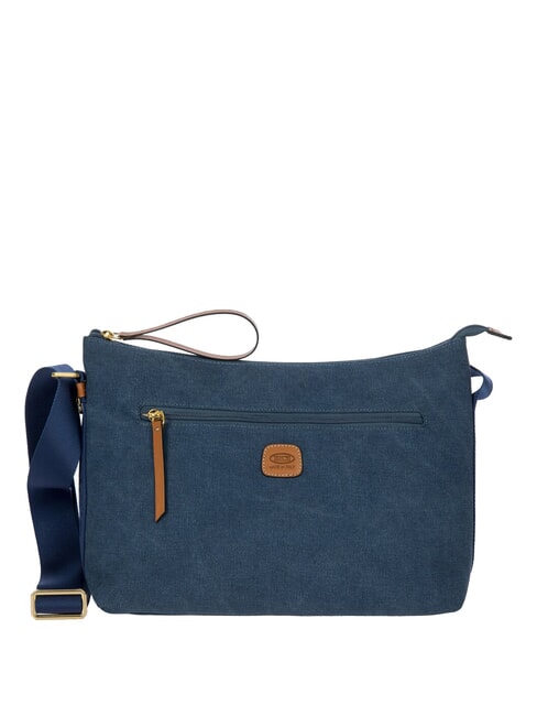 BRIC’S SORRENTO MARTA Large Canvas Shoulder Bag blue - Women’s Bags