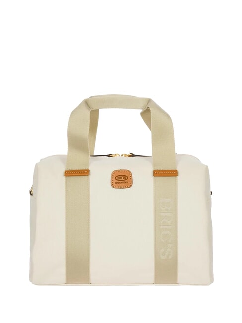 BRIC’S SORRENTO CAMILLA Canvas satchel bag with shoulder strap PANNA - Women’s Bags