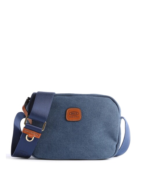 BRIC’S SORRENTO ERICA Canvas camera case bag blue - Women’s Bags