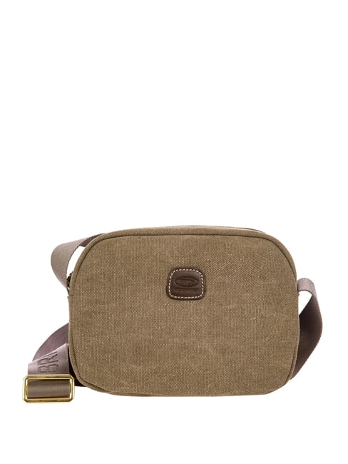 BRIC’S SORRENTO ERICA Small canvas shoulder bag cocoa - Women’s Bags