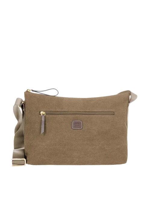 BRIC’S SORRENTO MARTA Canvas bag with pocket BEIGE - Women’s Bags