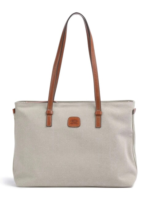 BRIC’S SORRENTO VITTORIA Canvas shopping bag BEIGE - Women’s Bags