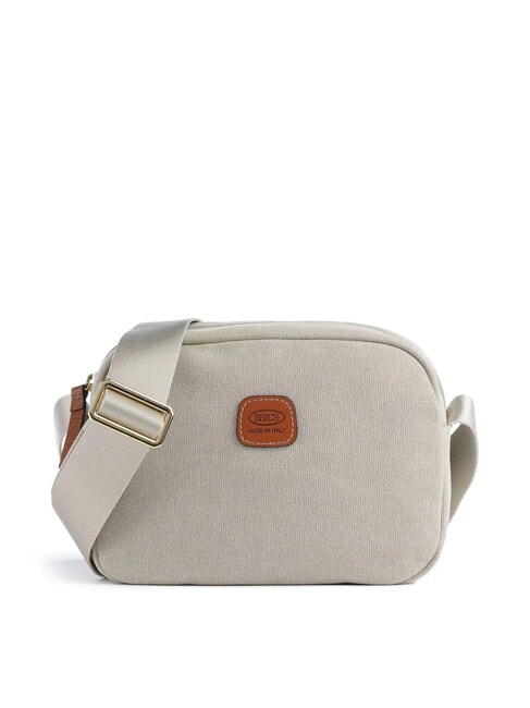 BRIC’S SORRENTO ERICA Small canvas shoulder bag BEIGE - Women’s Bags