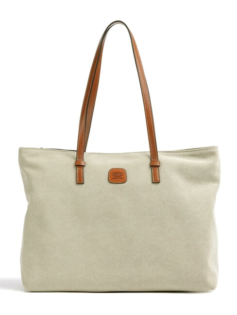 BRIC’S SORRENTO Canvas shopping bag BEIGE - Women’s Bags