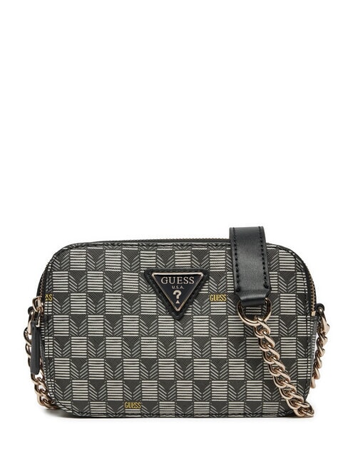 GUESS G WAVE  Mini Shoulder Camera Bag black logo - Women’s Bags