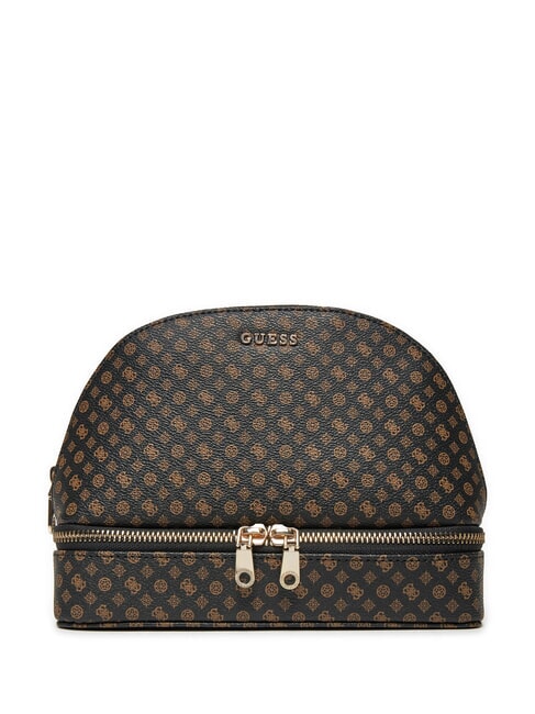 GUESS DOME Beauty case mocha logo multi - Beauty Case