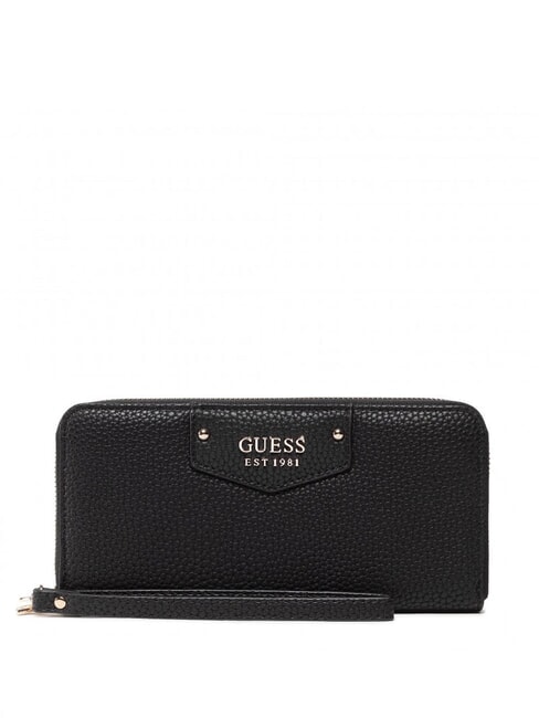 GUESS ECO BRENTON  Zip Around Wallet BLACK - Women’s Wallets